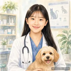 초등학교 · 수의사 예시. AI로 만든 가상 인물입니다.