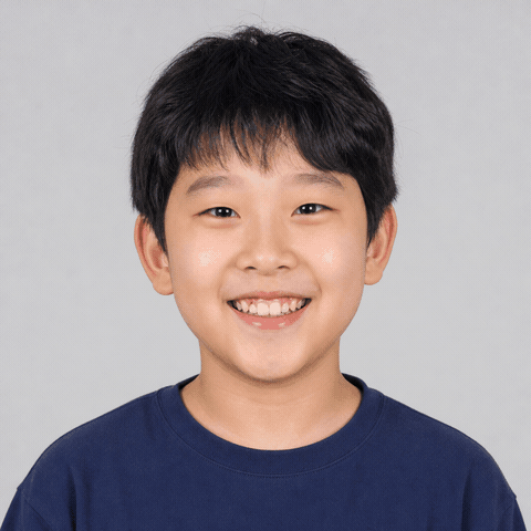 초등학교 · 축구선수 변화 예시. AI로 만든 가상 인물입니다.