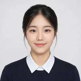 예시: 가상 인물의 올리신 사진 이미지 (고등학교 · 간호사). AI로 만든 가상 인물입니다.