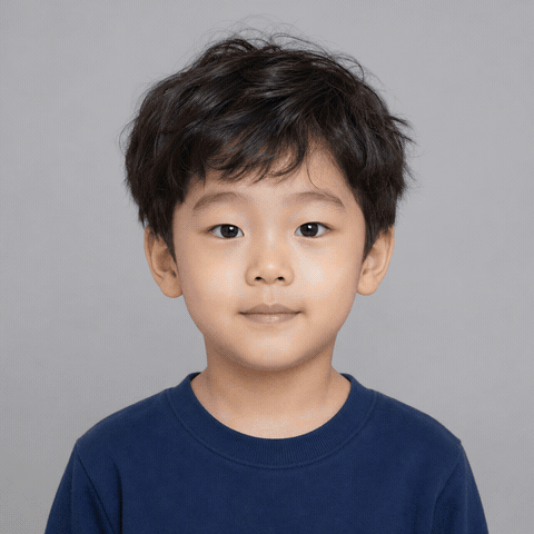 유치원 · 제빵사 변화 예시. AI로 만든 가상 인물입니다.